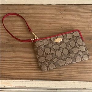 NWOT coach wristlet